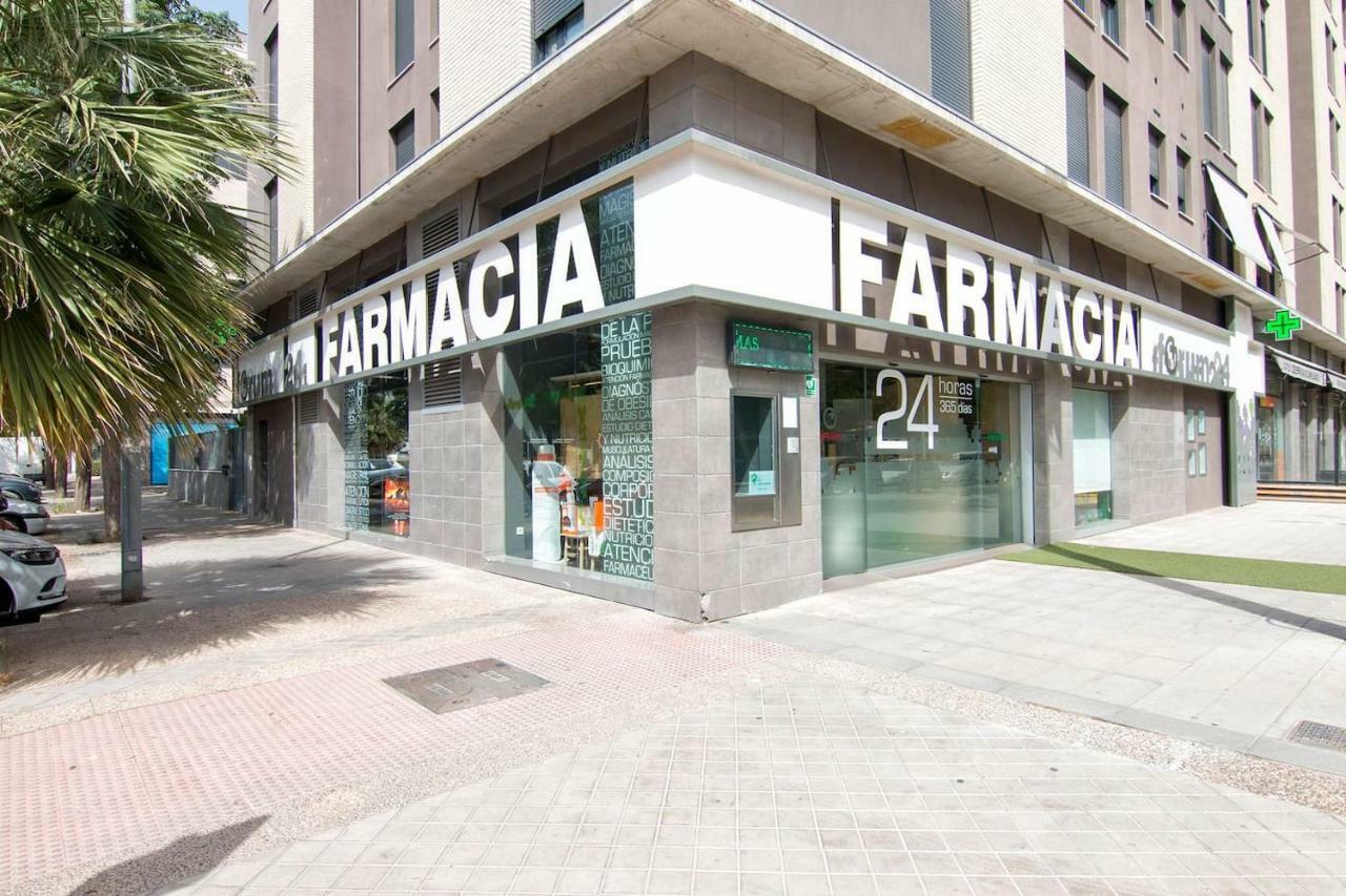Apartamento Forum-Ciencias Con Piscina, Gym & Parking Granada Exterior foto
