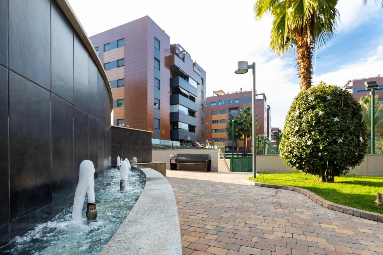 Apartamento Forum-Ciencias Con Piscina, Gym & Parking Granada Exterior foto